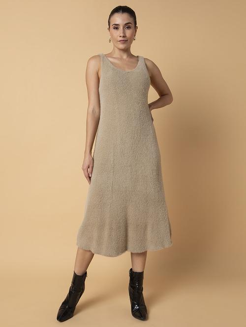 women solid sleeveless a-line dress - 21514523 -  Standard Image - 0