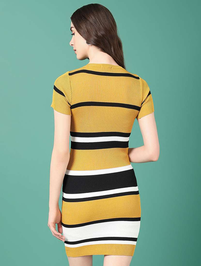 women short sleeve self-designed bodycon dress - 21514858 -  Standard Image - 3