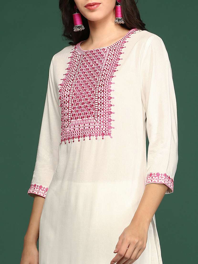 women embroidered kurta salwar set with dupatta - 21514913 -  Standard Image - 5