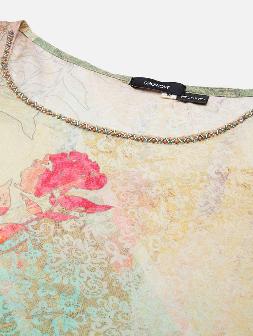 women neo mint printed kurta pant set with dupatta - 21514924 -  Standard Image - 8