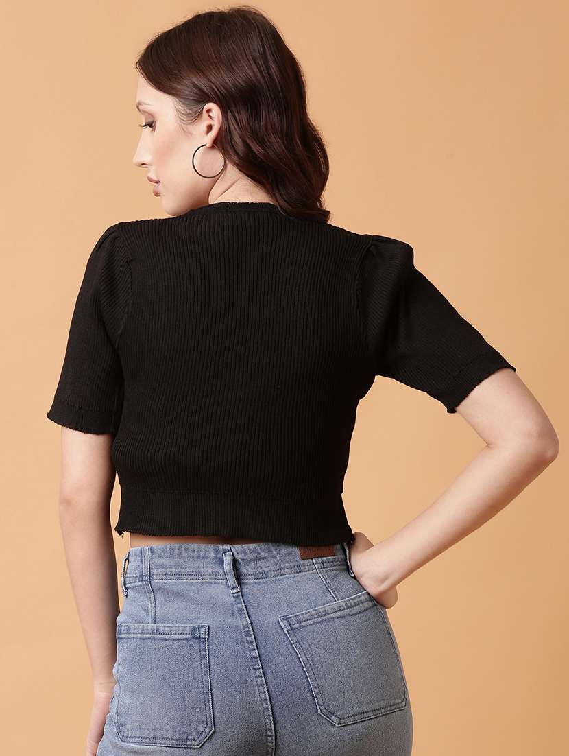 women black acrylic regular shrug - 21514948 -  Standard Image - 3