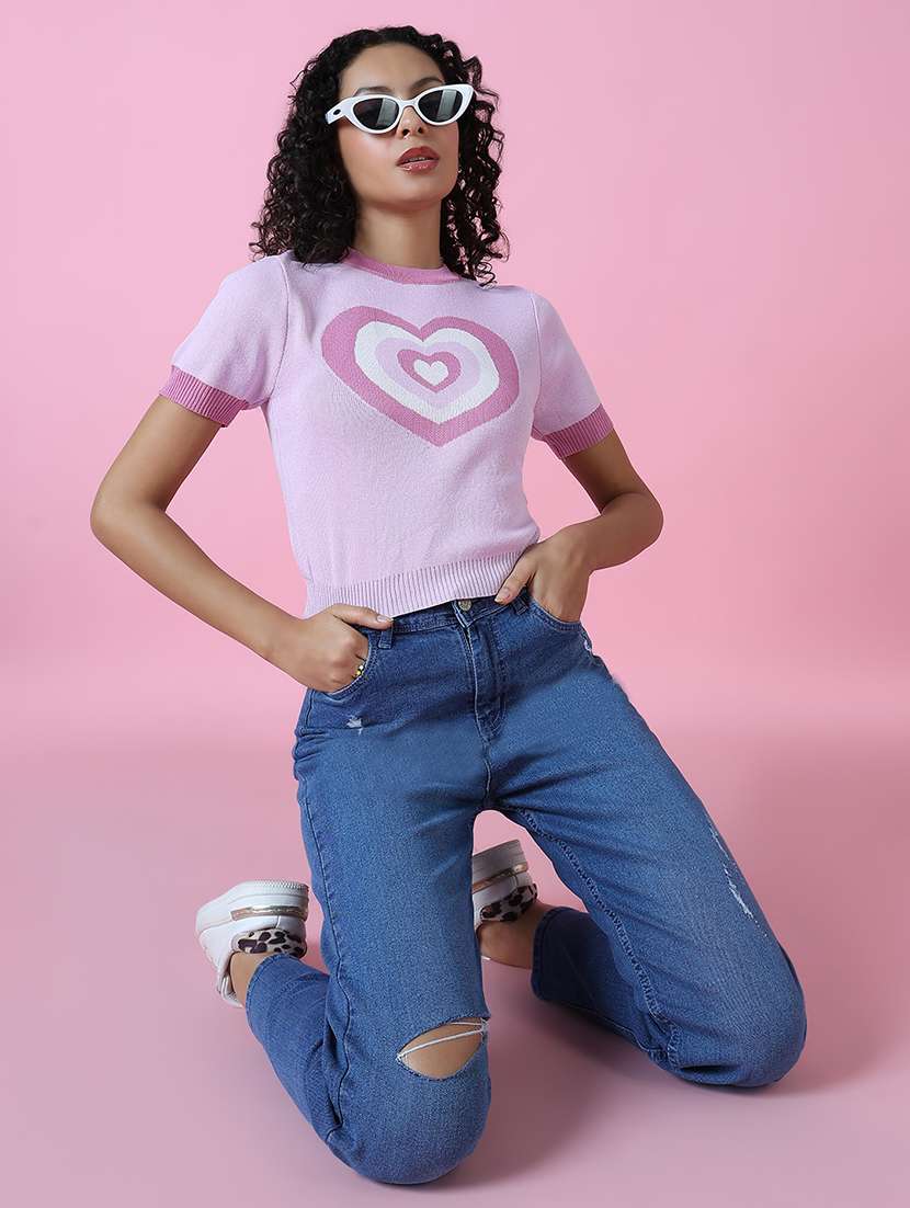 women short sleeve self-designed regular top - 21514992 -  Standard Image - 5