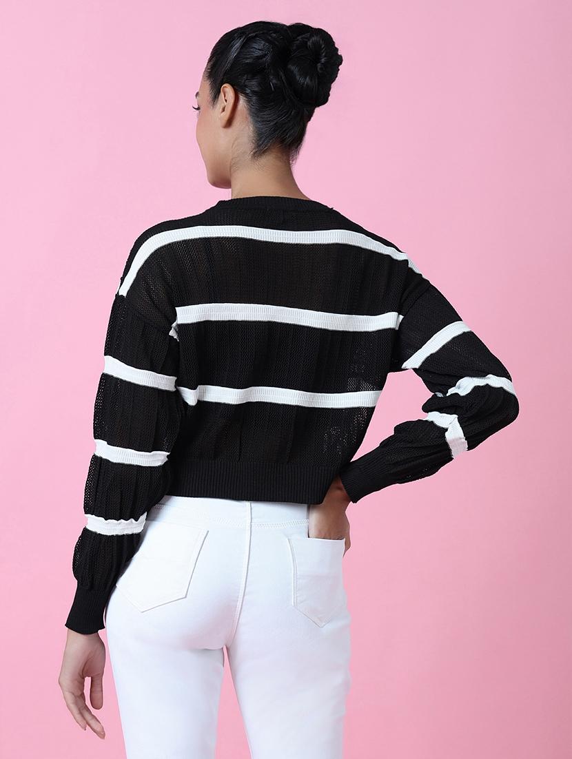 women black self-designed regular top - 21515095 - Standard Image - 3