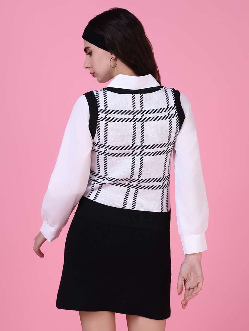 women self design long sleeve shirt top - 21515154 -  Standard Image - 3