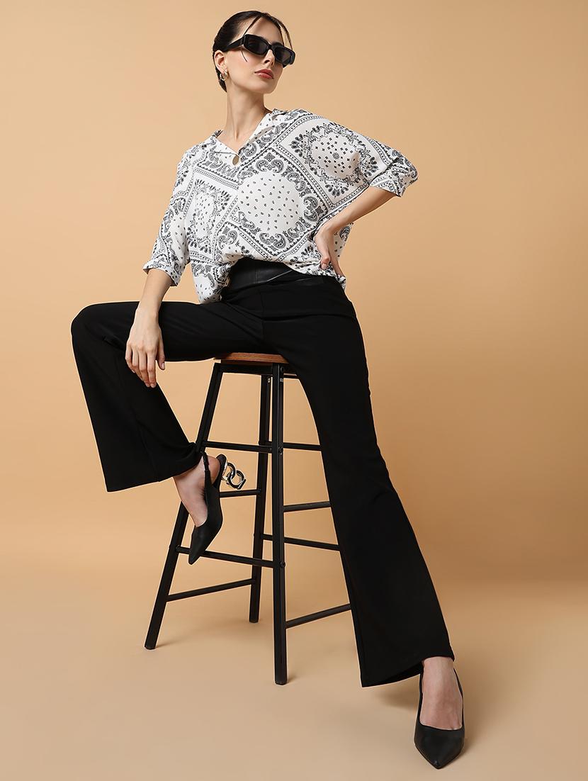 women white graphic printed regular top - 21515219 - Standard Image - 5