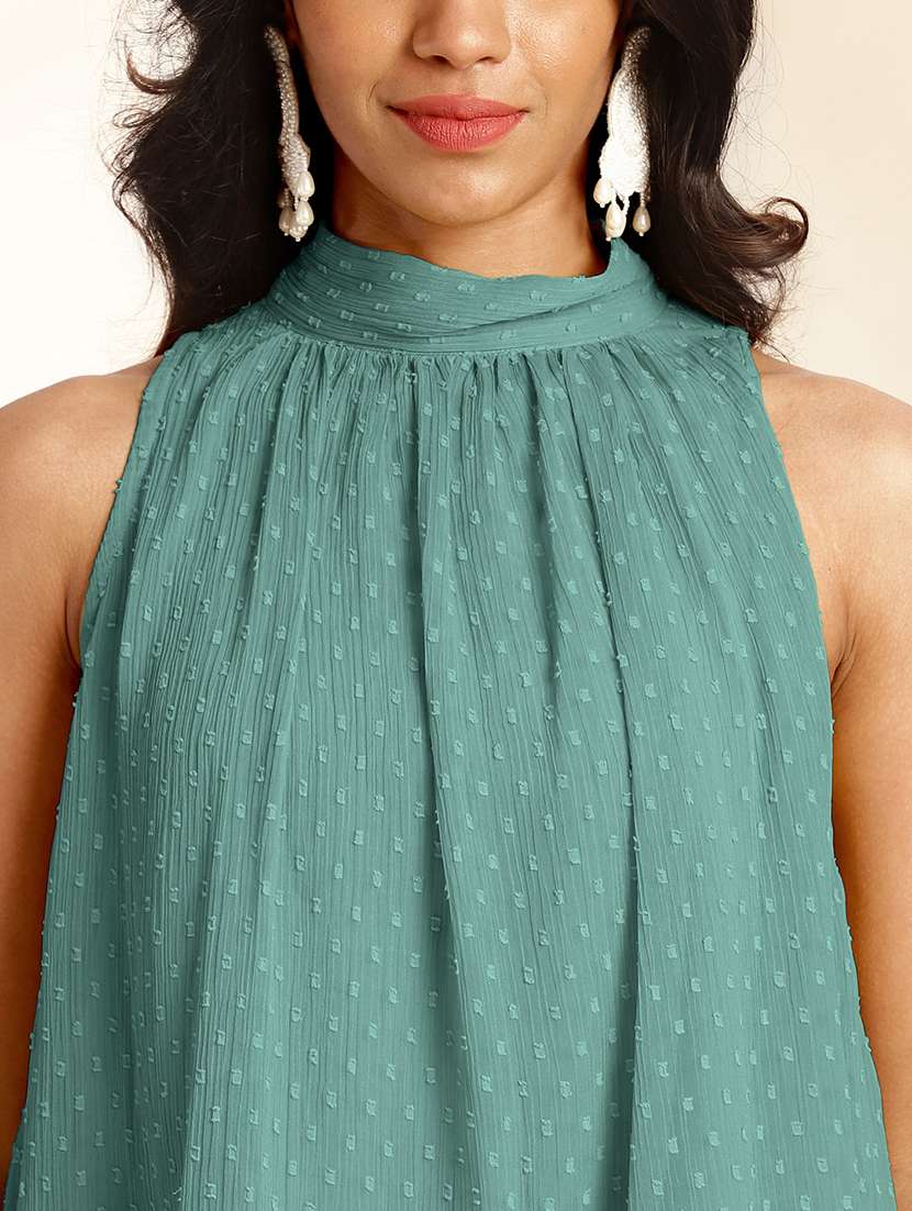 women green self-designed co-ord set - 21515272 -  Standard Image - 5