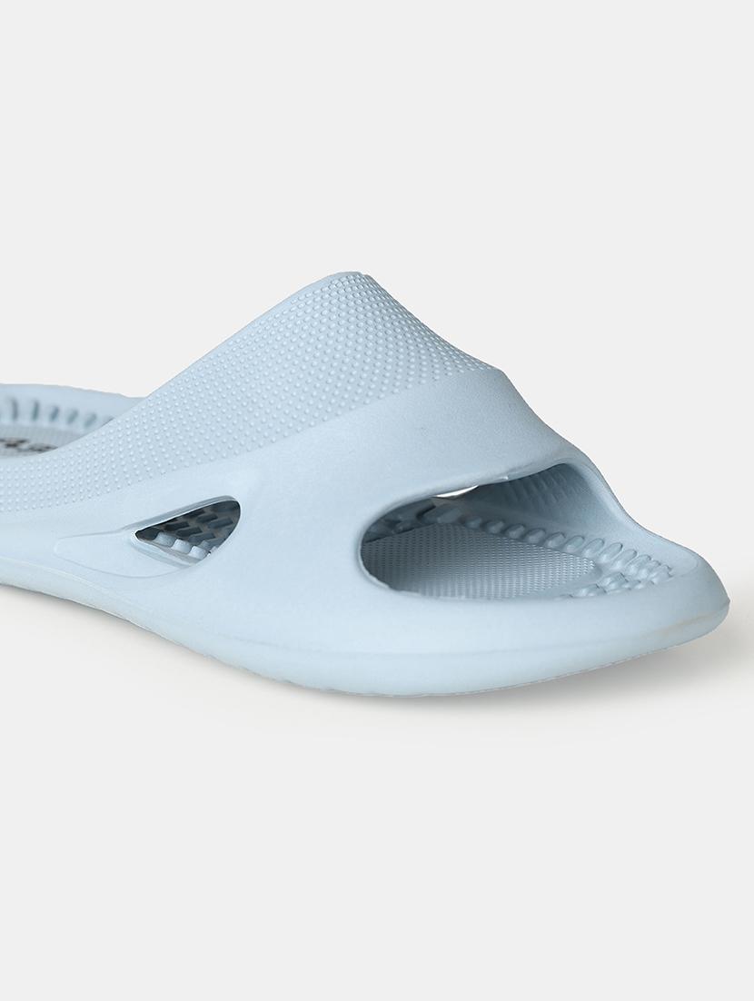 men blue slip on slippers - 21515305 - Standard Image - 5