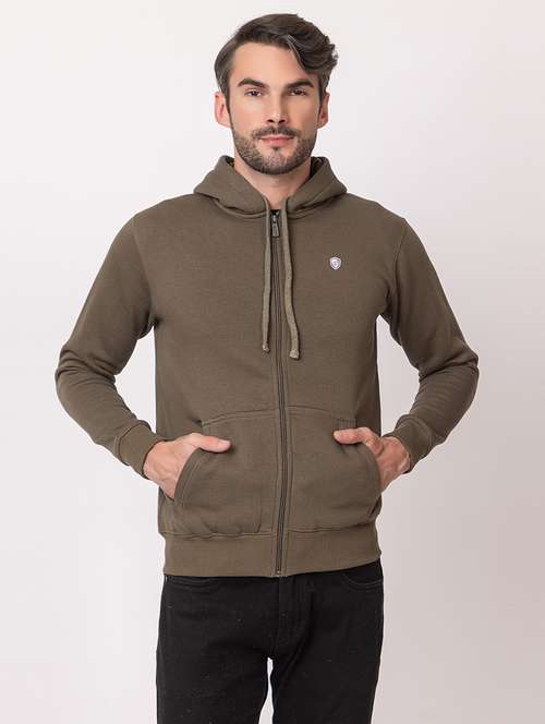 men long sleeves solids sweatshirt - 21515344 - Standard Image - 0