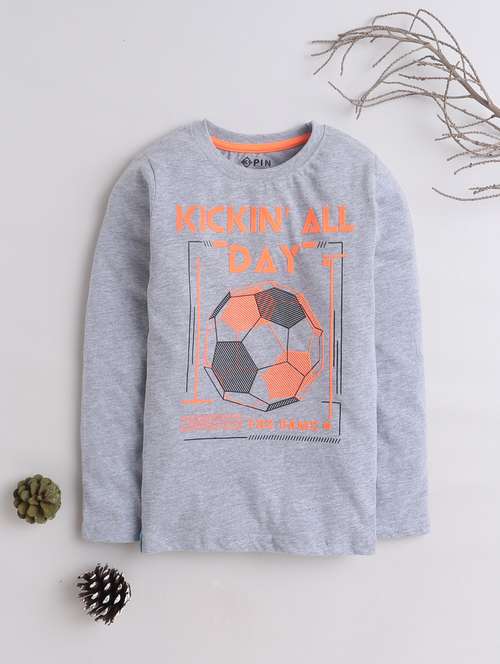 boy printed long sleeves t-shirt - 21517733 -  Standard Image - 0