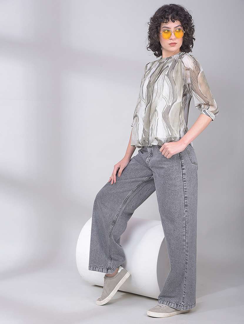 women white polyester regular top - 21517995 -  Standard Image - 5