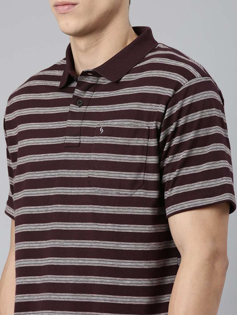 men polo neck all over print t-shirt - 21518403 -  Standard Image - 3