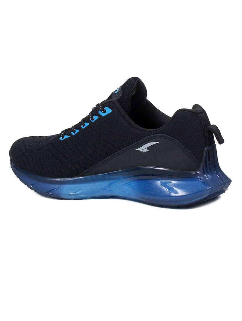 men navy blue solid lace up sport shoe - 21518508 -  Standard Image - 3