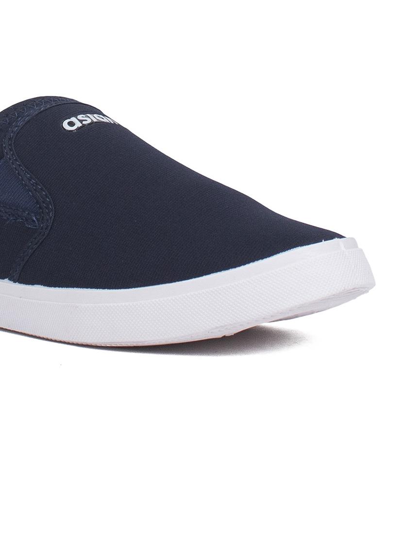 men blue slip on shoes - 21518527 - Standard Image - 5