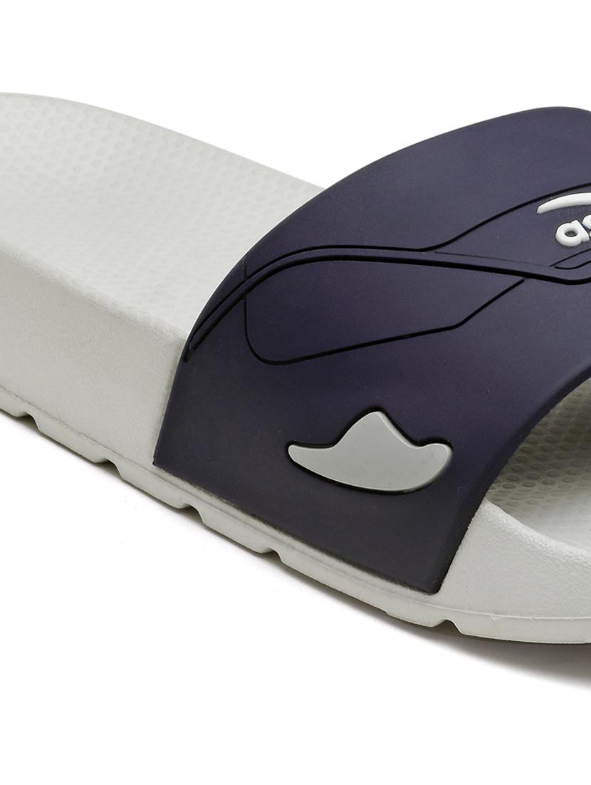 men blue open toe slider - 21518761 - Standard Image - 5
