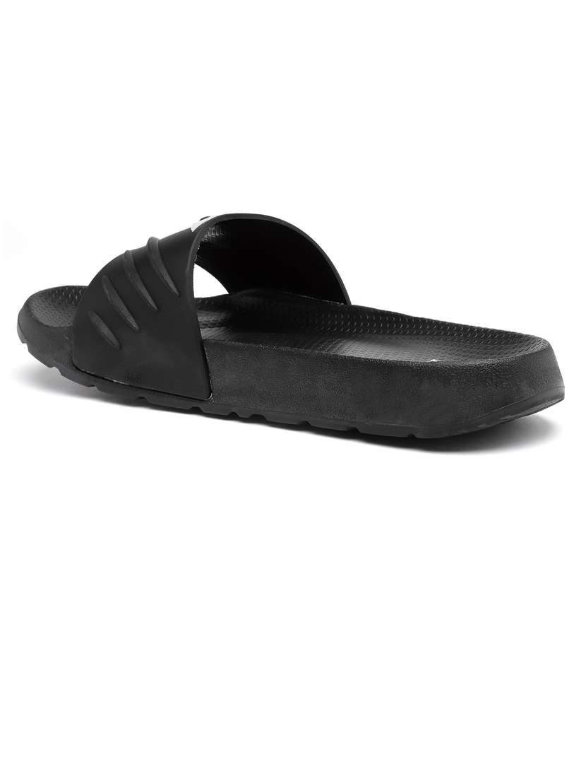 men black open toe slider - 21518763 -  Standard Image - 3