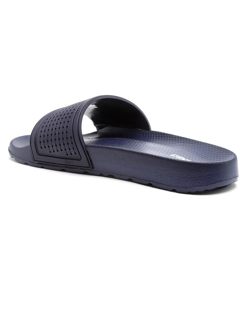 men navy slip on slipper - 21518773 - Standard Image - 3
