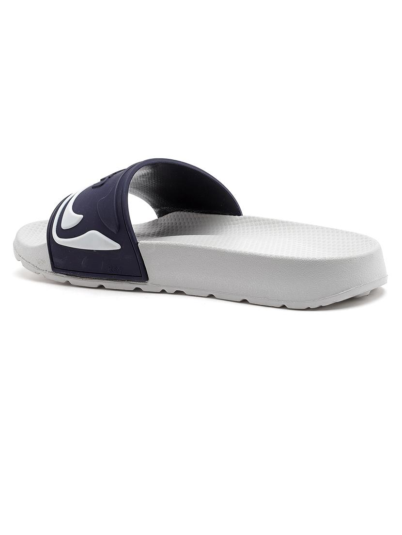 men navy slip on slipper - 21518775 - Standard Image - 3