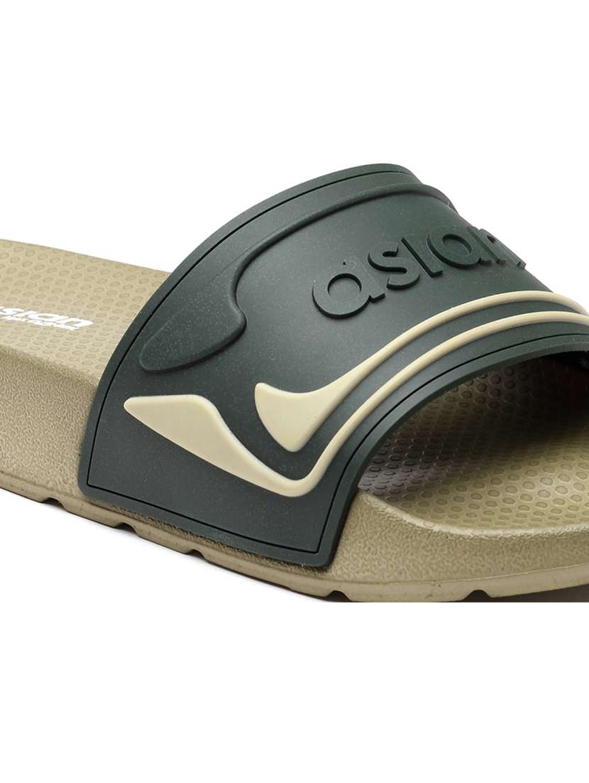 men typographic slip on slider - 21518776 -  Standard Image - 5