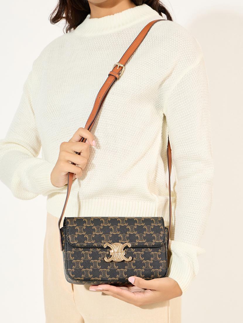 women printed handbag - 21518868 - Standard Image - 5