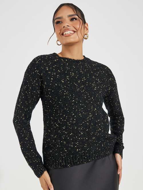 women long sleeve self-designed pullover - 21518892 - Standard Image - 0