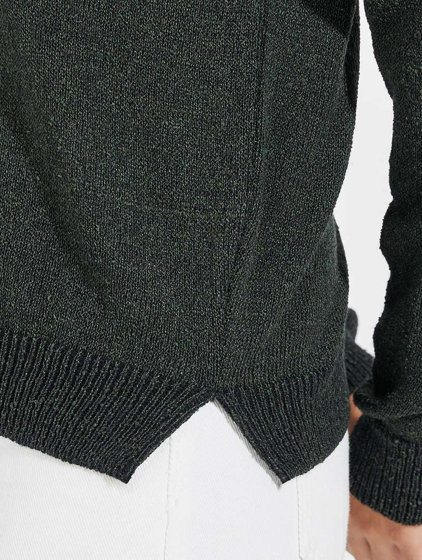 women long sleeve self-designed pullover - 21518893 -  Standard Image - 3