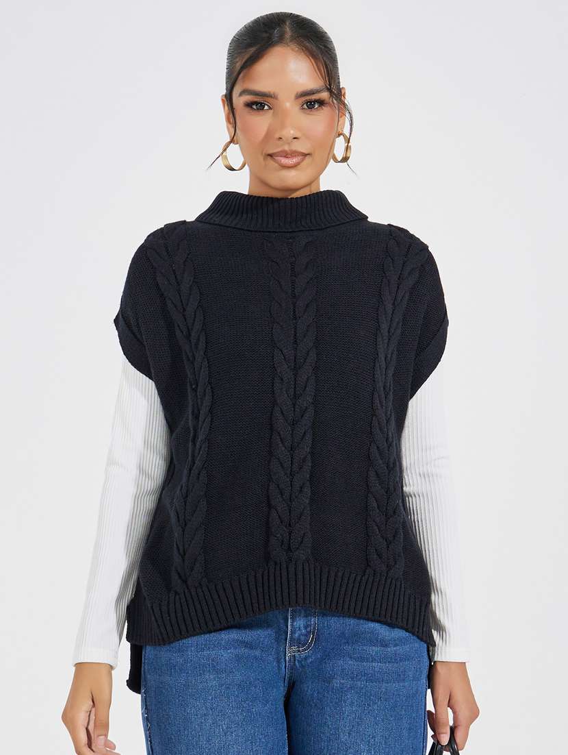 women long sleeve self-designed pullover - 21518898 -  Zoom Image - 0