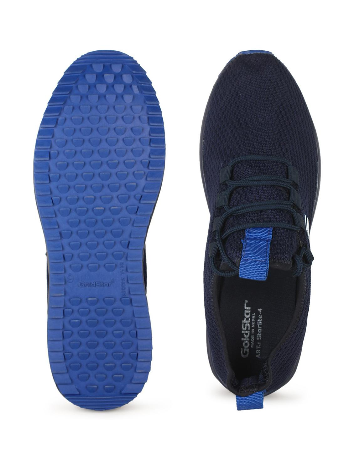 men blue sport shoe - 21518944 - Standard Image - 3