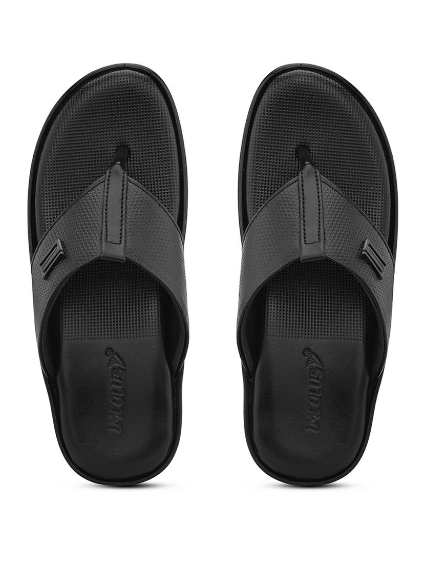 men black slip on sandal - 21519064 - Zoom Image - 0