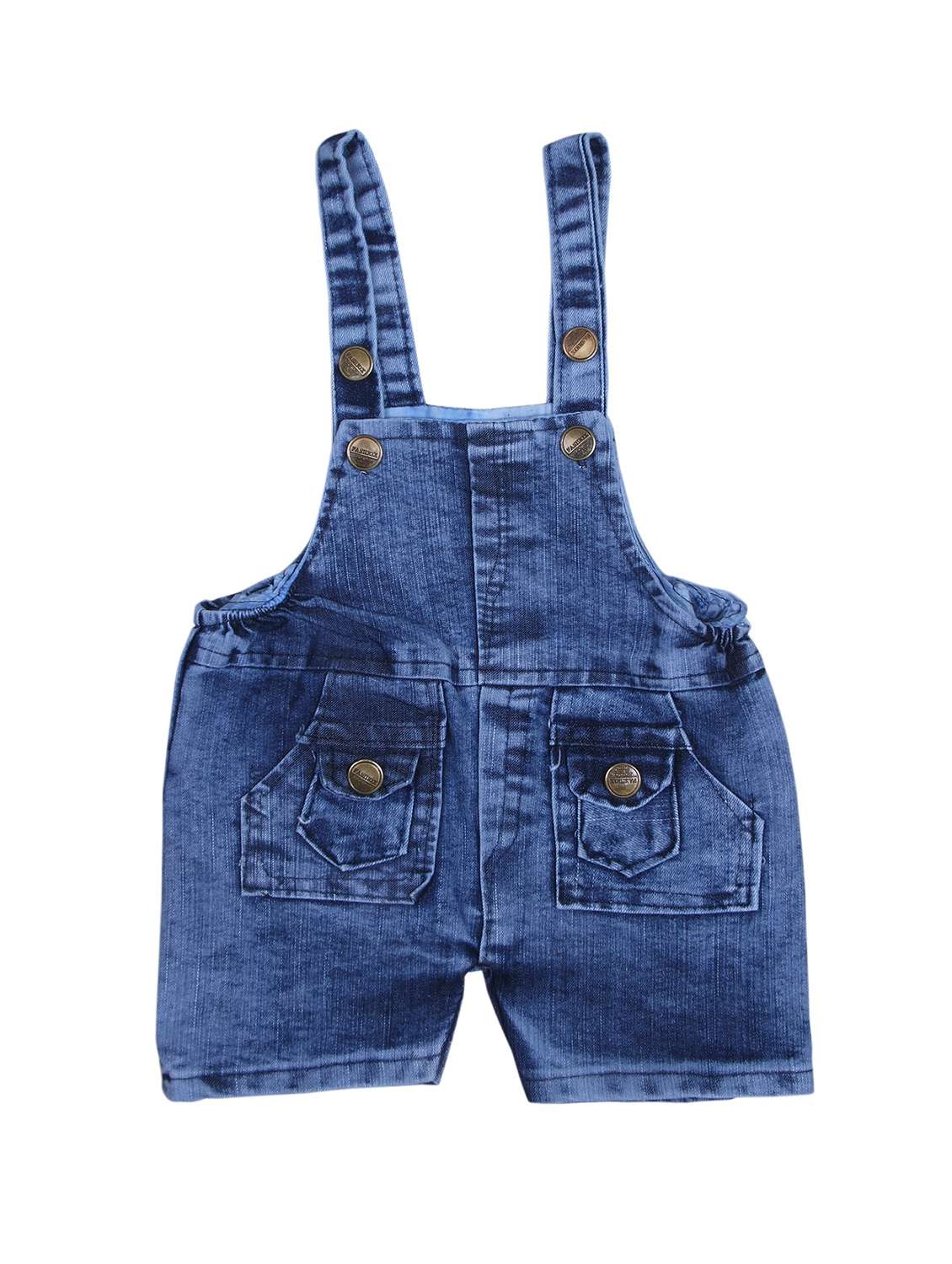 kids printed t-shirt & dungarees - 21519133 -  Standard Image - 3