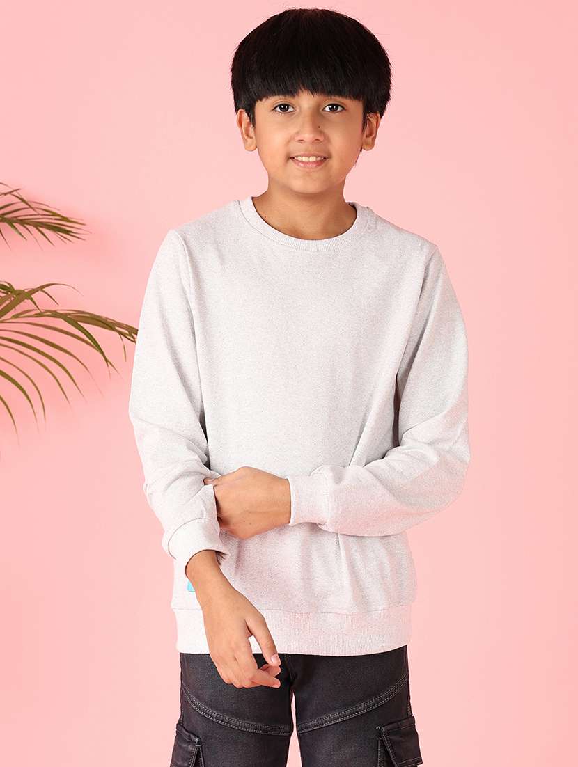boys long sleeves solid t-shirt