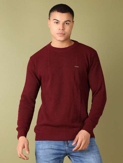 men long sleeve self-designed pullover - 21519268 -  Standard Image - 0