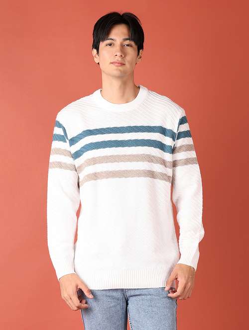men long sleeve self-designed pullover - 21519269 -  Standard Image - 0