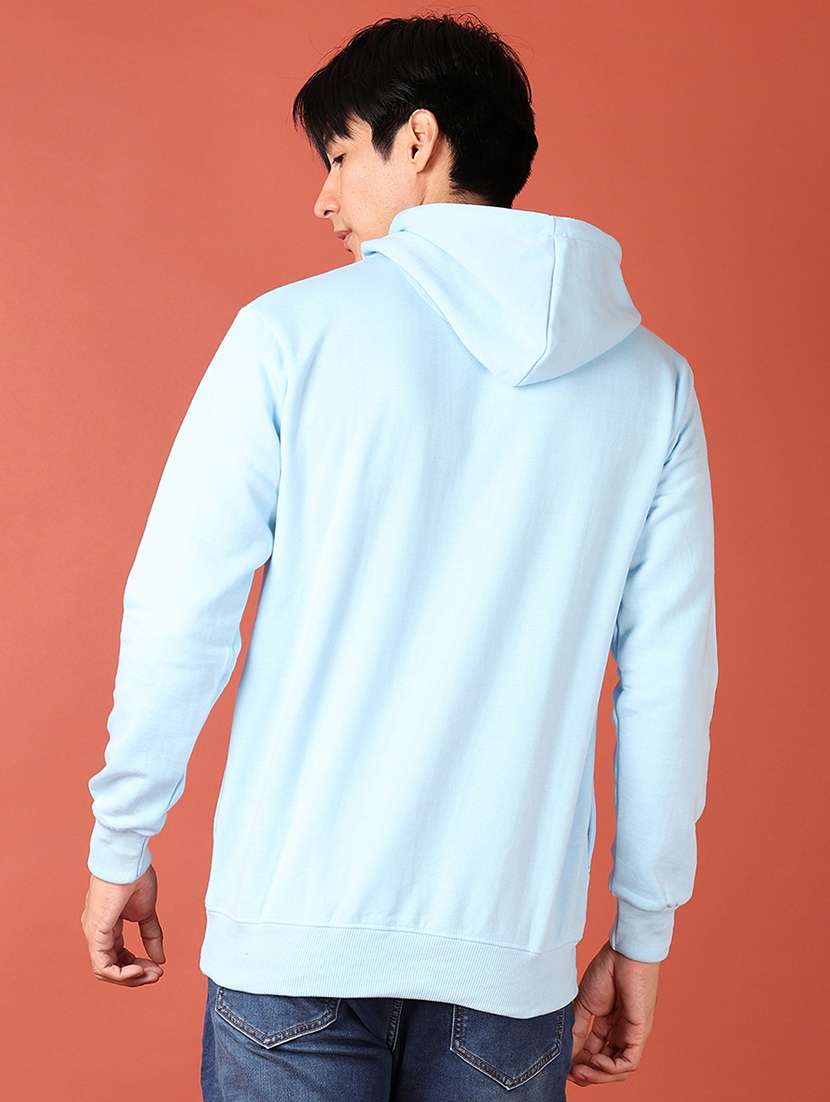 men front print hooded neck sweatshirt - 21519409 -  Standard Image - 3