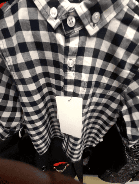 navy blue twill shirt - 21519754 -  Zoom Image - 0