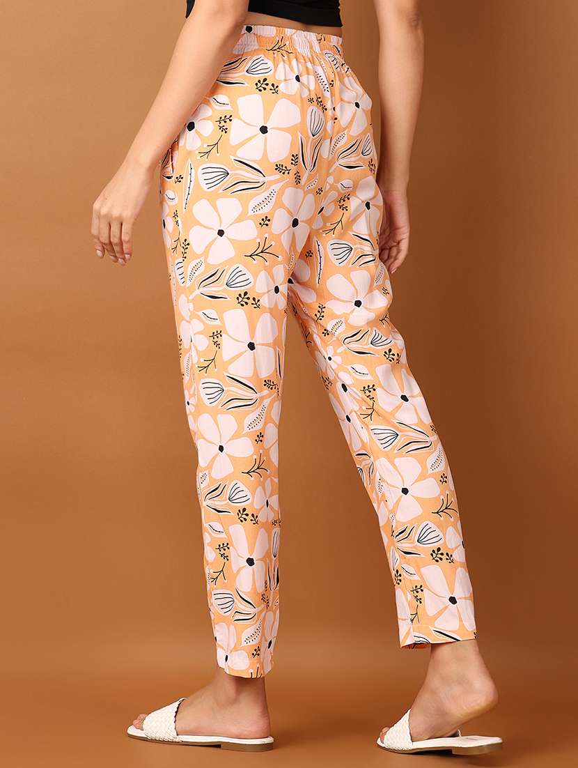women printed mid rise pajama - 21519761 - Standard Image - 3