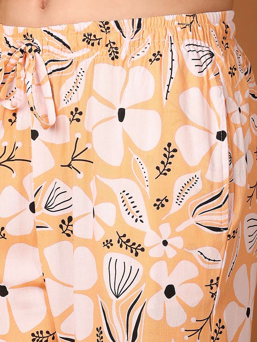women printed mid rise pajama - 21519761 - Standard Image - 5