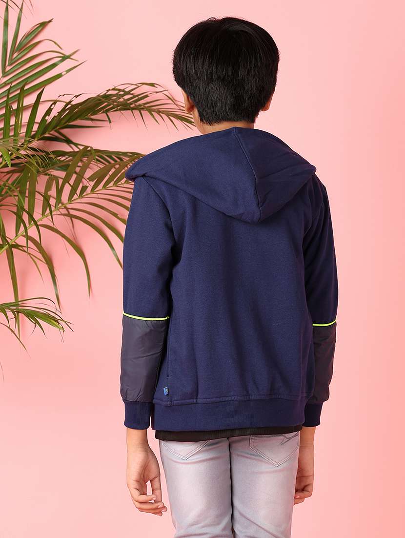 boys long sleeves front print sweatshirt - 21519921 -  Standard Image - 3