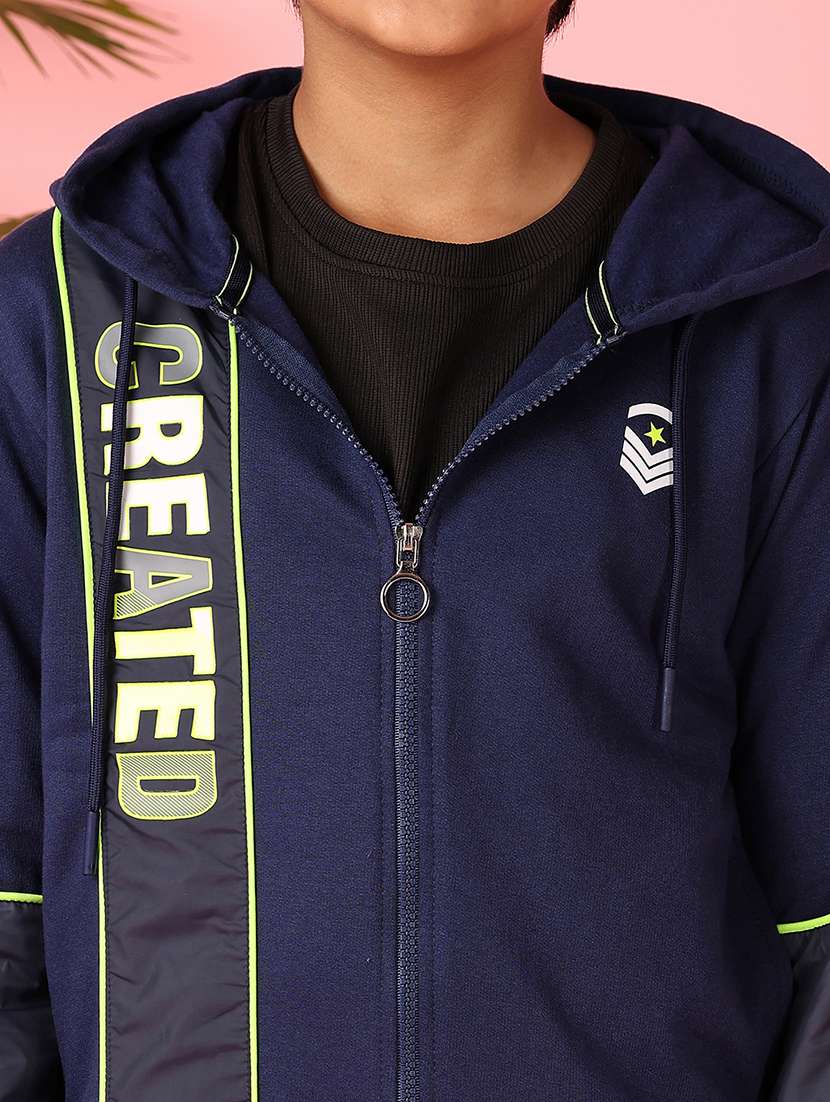 boys long sleeves front print sweatshirt - 21519921 -  Standard Image - 5