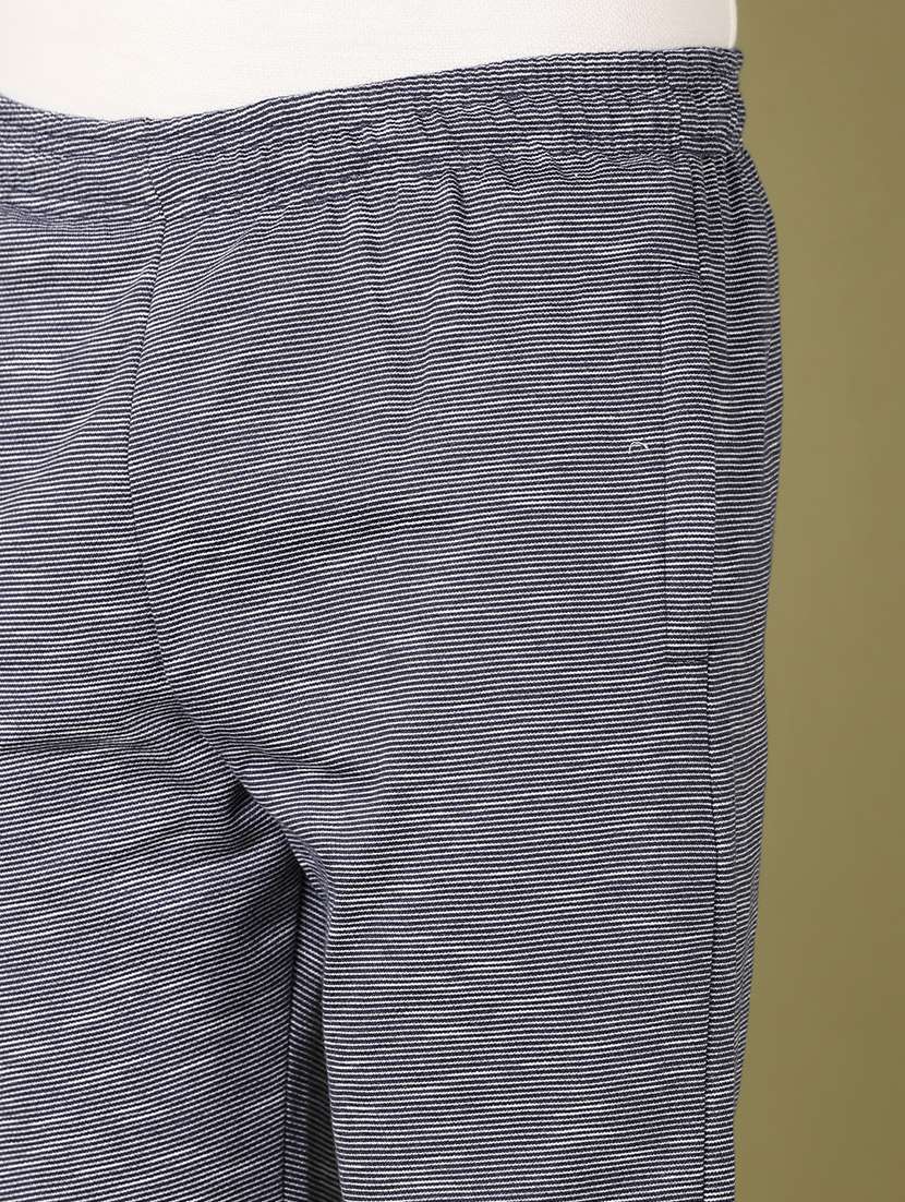 men grey solid pyjama - 21519930 -  Standard Image - 5