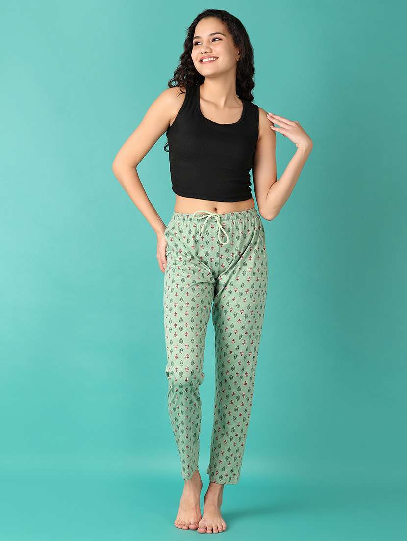 light green single jersey pajama - 21519956 -  Standard Image - 5
