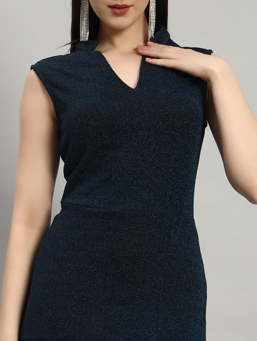 women self design sleeveless bodycon dress - 21520211 - Standard Image - 5