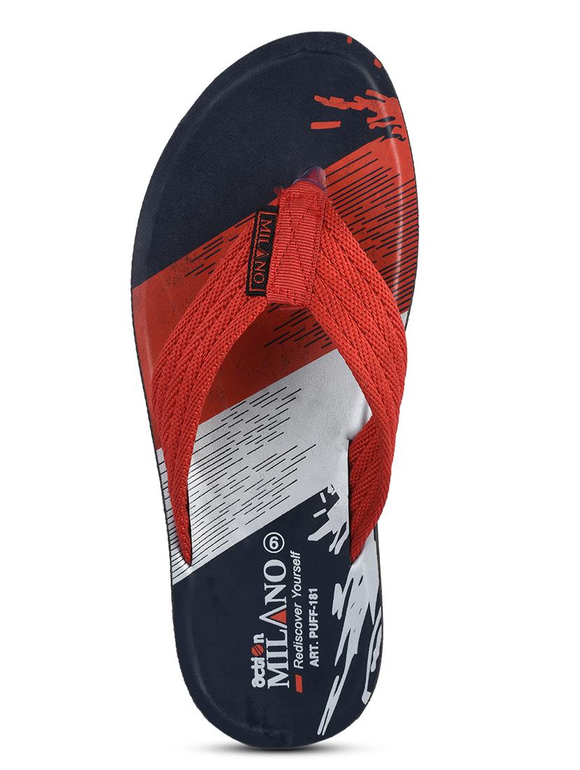 men red slip on slipper - 21520339 - Standard Image - 3