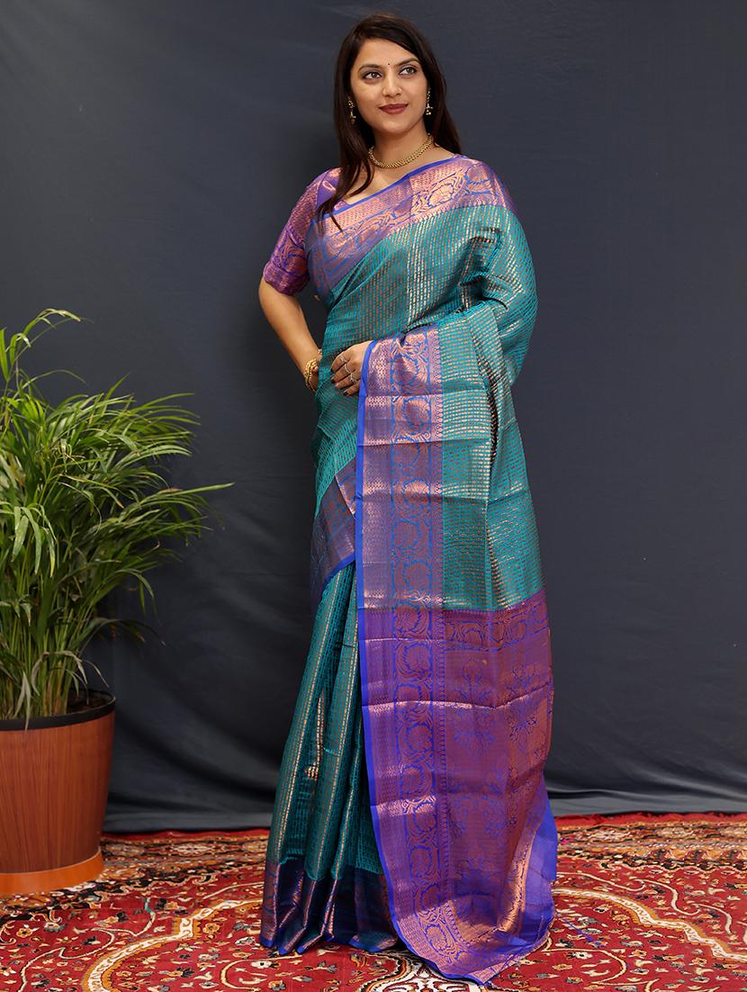 women self design banarasi saree - 21520611 -  Zoom Image - 0