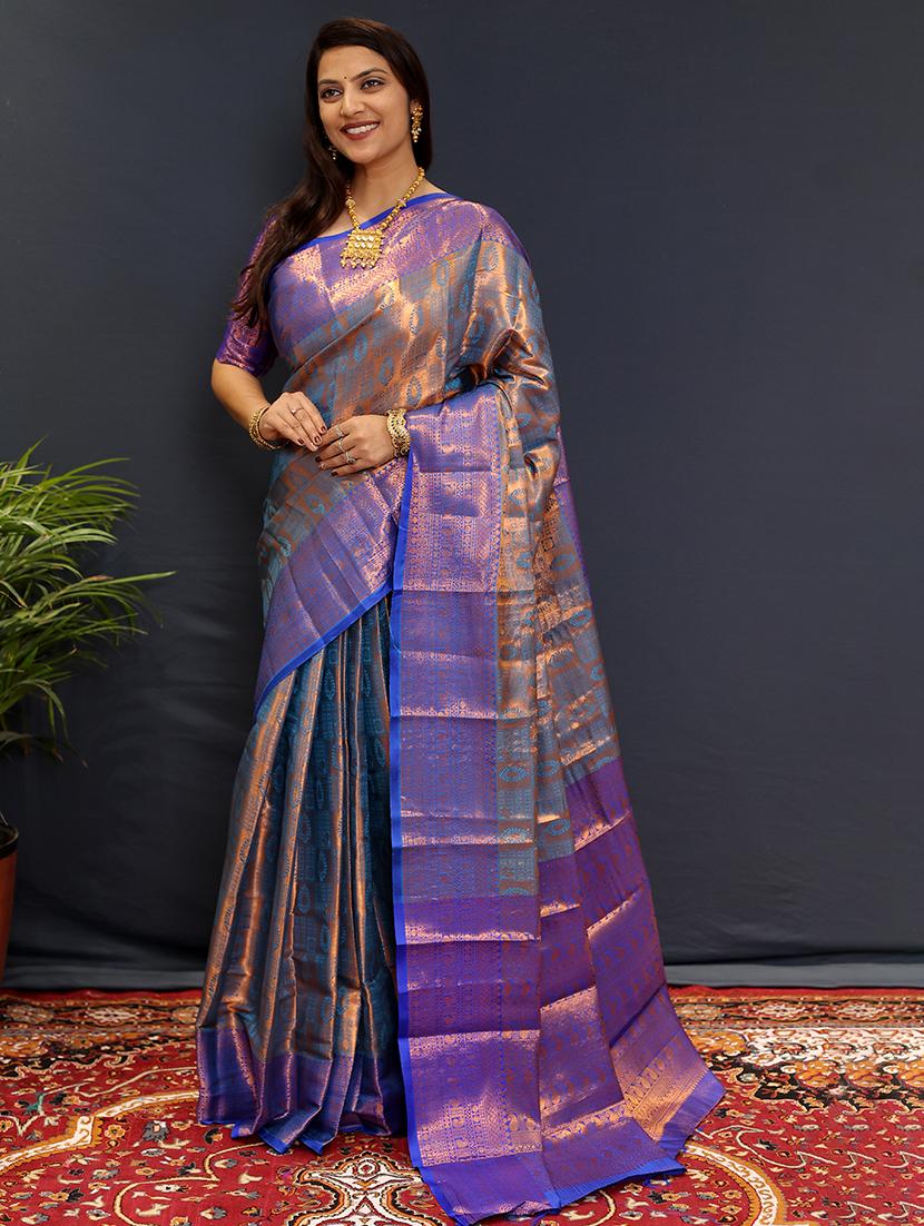 women self design banarasi saree - 21520620 -  Zoom Image - 0