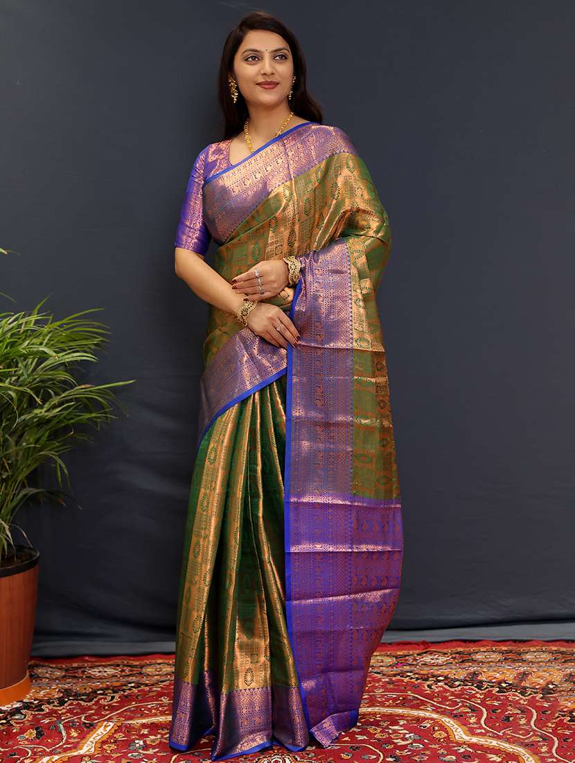 women self design banarasi saree - 21520622 -  Zoom Image - 0