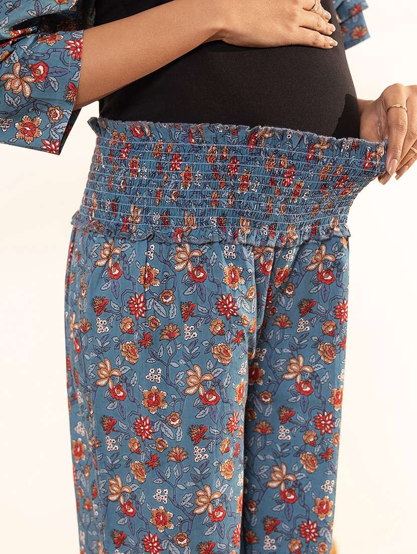 women blue kurta pant set - 21521115 - Standard Image - 3