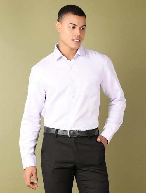 men solid long sleeve formal shirt - 21521183 - Standard Image - 0