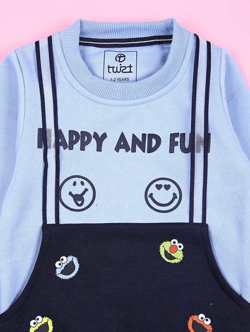 boys printed long sleeve sweatshirt - 21521187 -  Standard Image - 3