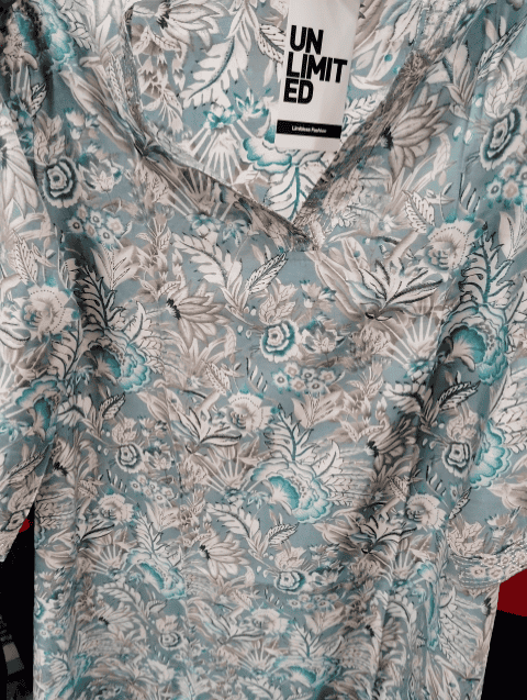 green muslin kurta - 21521230 -  Zoom Image - 0