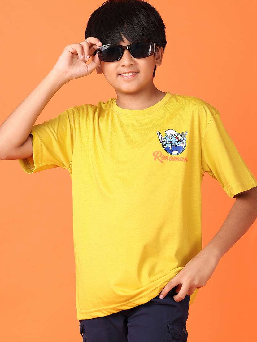 boys short sleeves front & back print t-shirt - 21521247 -  Standard Image - 3